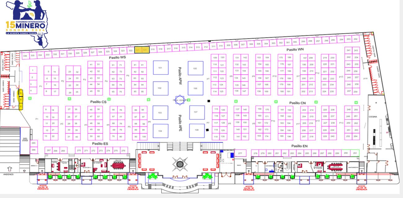 Event floorplan